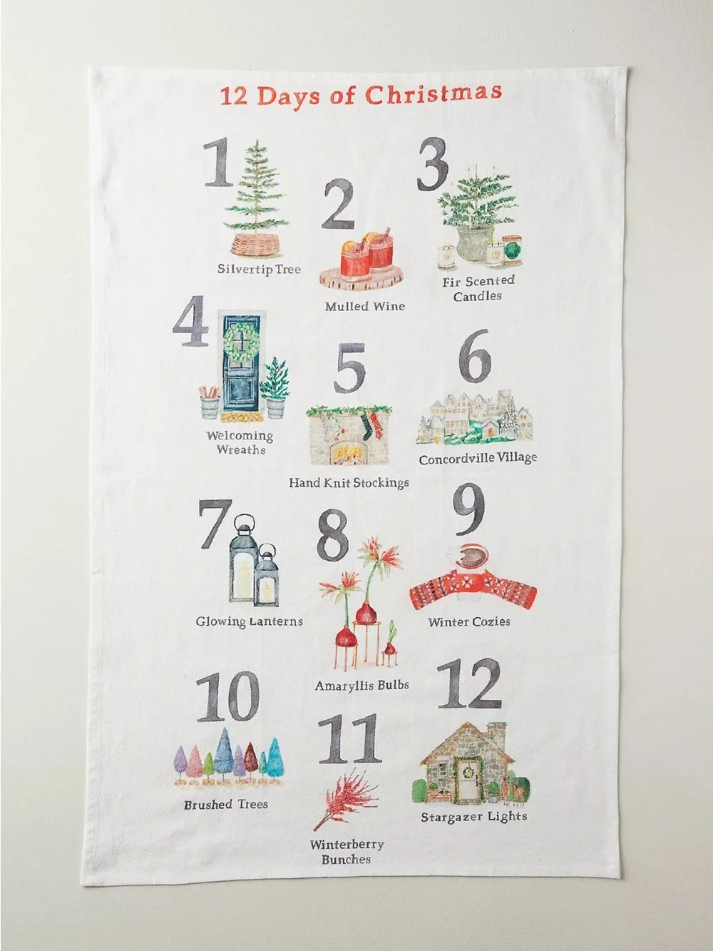New🌟Terrain- Lana’s Shop-Holiday Countdown Napkin Collection